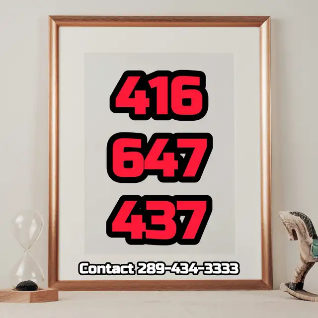Toronto Phone Numbers Premium Memorable Vip Phone Numbers