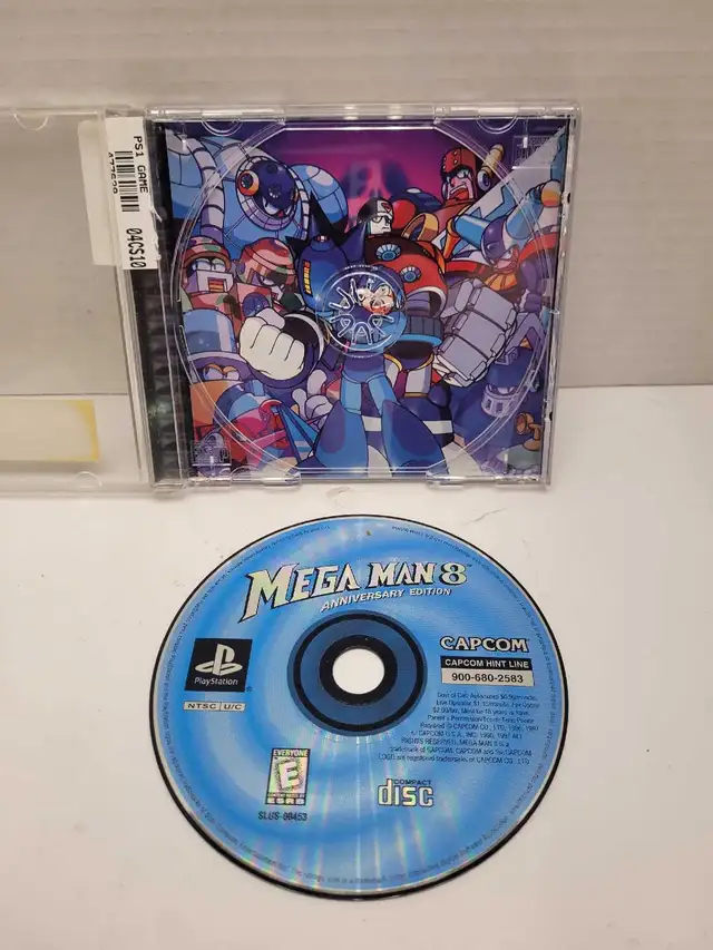 PS1 Mega Man 8 Anniversary Edition