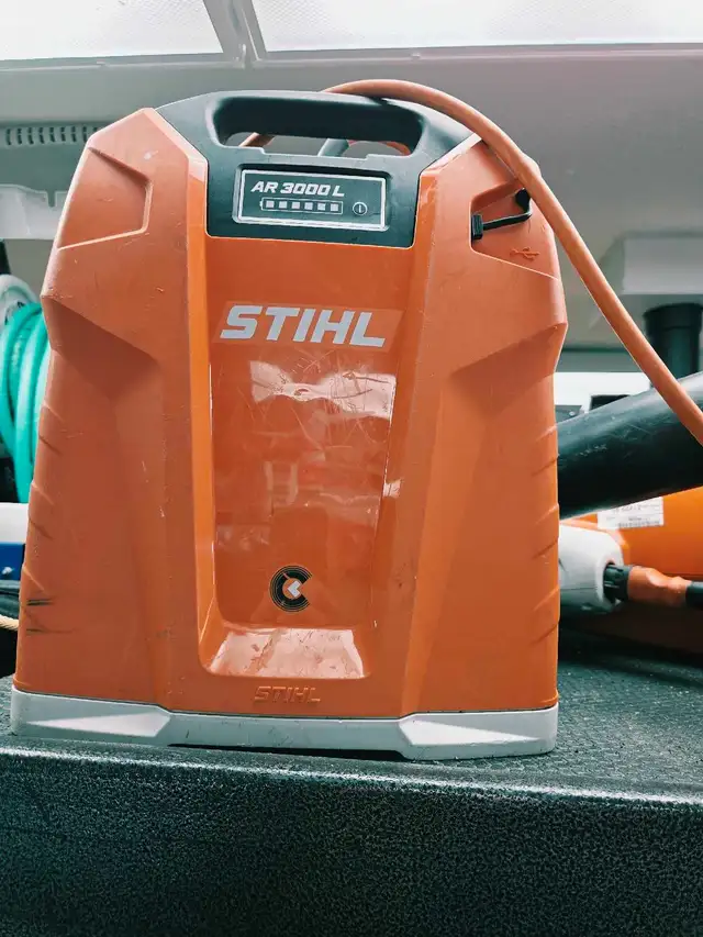 Souffleuse backpack batterie