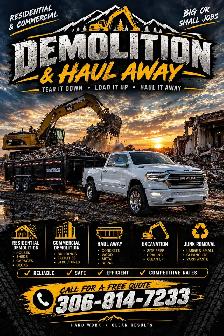 demolition & haul away