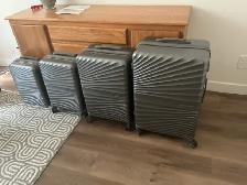 4piece luggage set