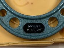 Mitutoyo 2-3" Outside Micrometer with Case. 103-179 - Photo 3