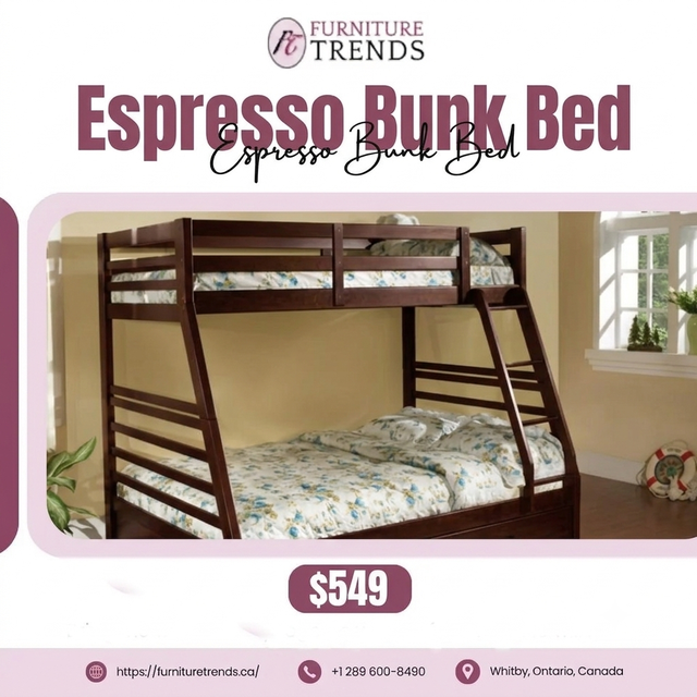 Furniture Trends Expresso Bunk Bed