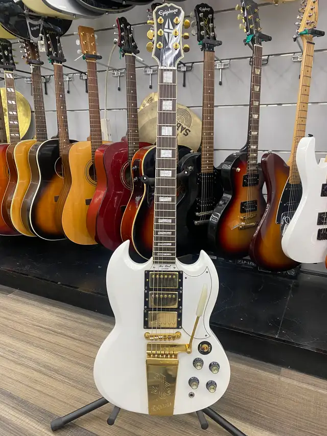 Epiphone Les Paul Custom White 1963 Guitar
