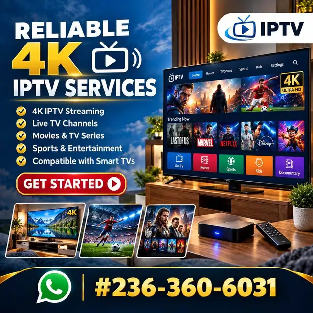 FAST 4K ÏPTV ENTERTAINMENT AVAILABLE