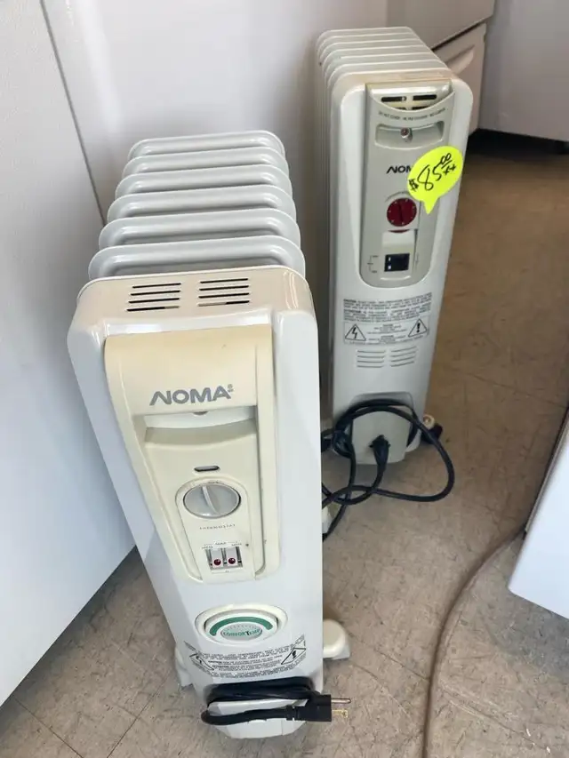 Two Noma Space Heaters,