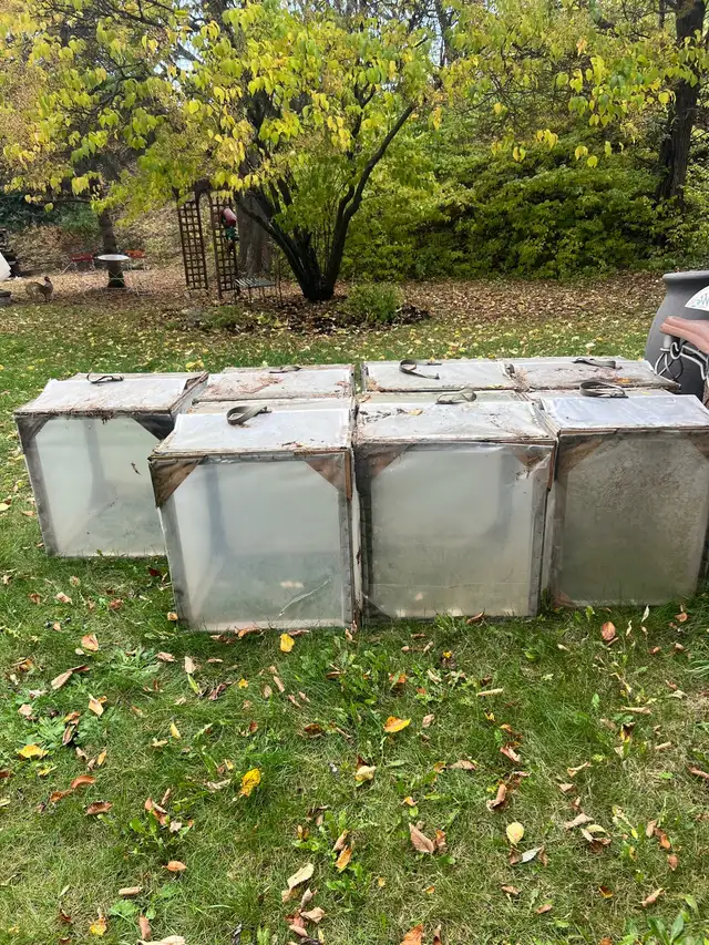Wood Frame Frost Boxes