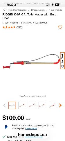 Ridgid Toilet Cleaner - Photo 5