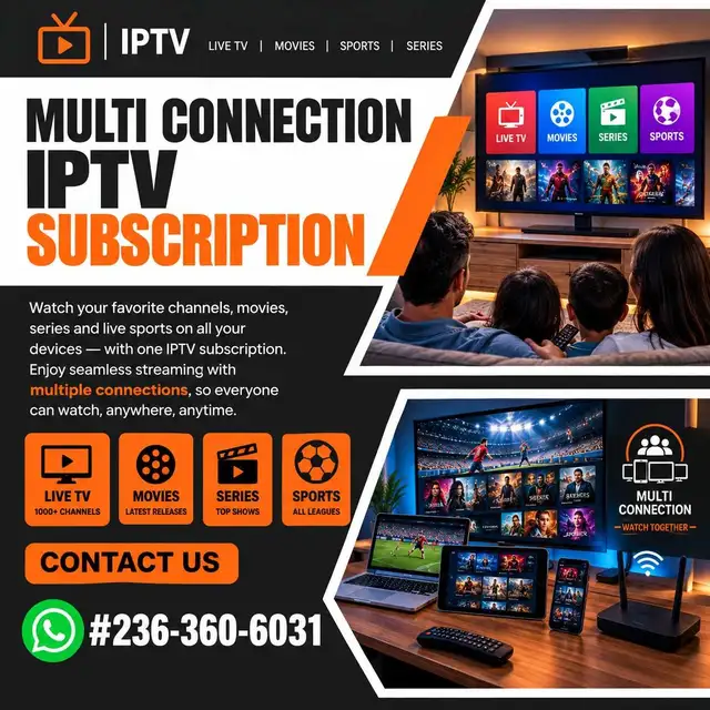 ENJOY 4K QUALITY ÏPTV CONTENT