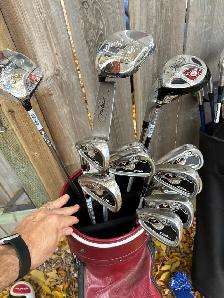 LH set of Taylor Made CGB Max irons (3-PW   SW)