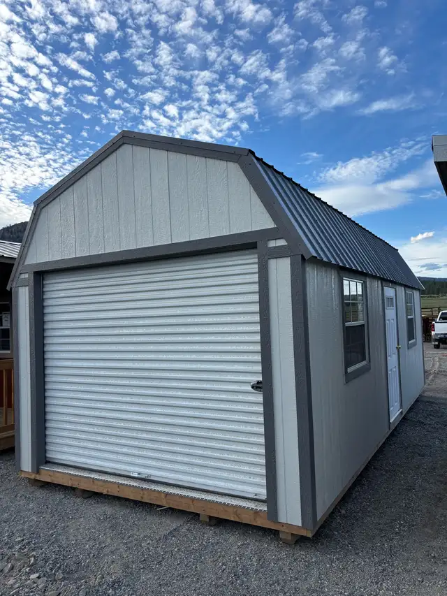 Prefab Lofted Garage Shed
