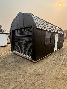 Prefab Lofted Garage Shed - Photo 2