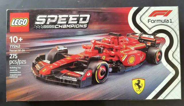 NEW LEGO 77242 FERRARI SF-24 CAR
