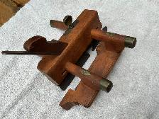 Antique Wooden Plow Plane ! - Photo 9
