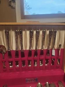 Silver plated service ware set - Photo 3