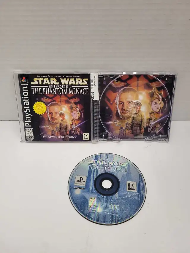 PS1 Star Wars Episode 1 The Phantom Menace