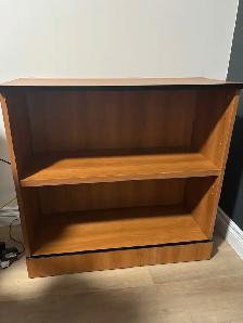 ~Solid Wood & Metal Desk Set w/ Metal Filing Cabinet & Bookcase~ - Photo 5