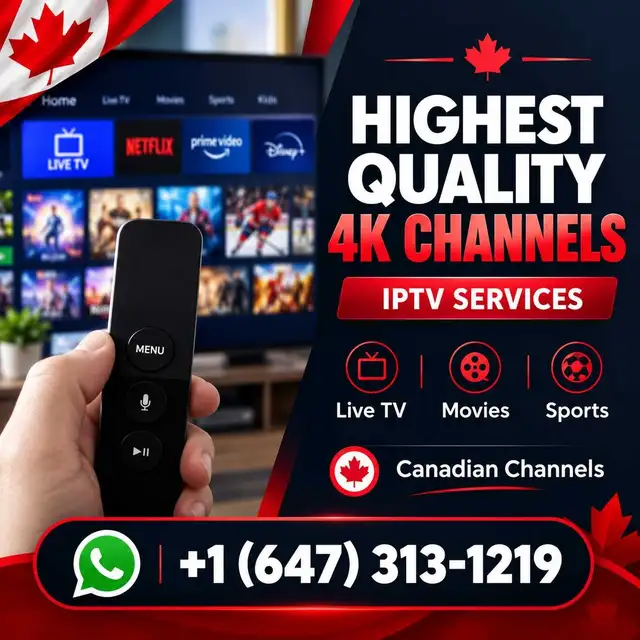 Providing highest quality 4k channels