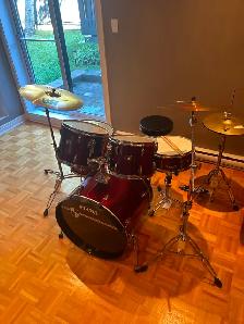 Ensemble complet de Drums à l’état de neuf! - Photo 4