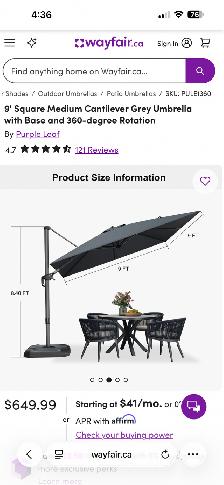 Outdoor Umbrella - Photo 6