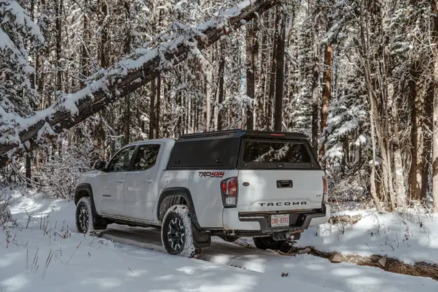 Aluminum truck canopy
