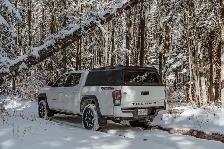 Aluminum truck canopy
