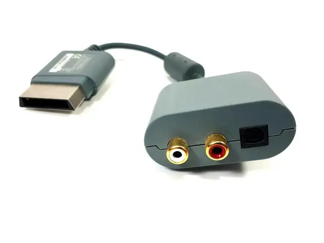 Original Microsoft Xbox 360 Audio Adapter