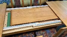 Mid century TEAK TECK. Dining room set. TRÈS GRANDE table. Chais - Photo 3