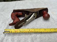 Vintage Stanley Bailey No 4 Hand Plane Smooth Bottom ! - Photo 10
