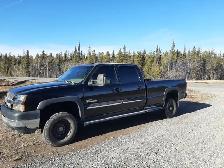 2003 2500HD DURAMAX LONG BOX CREW CAB 4X4  TRADE