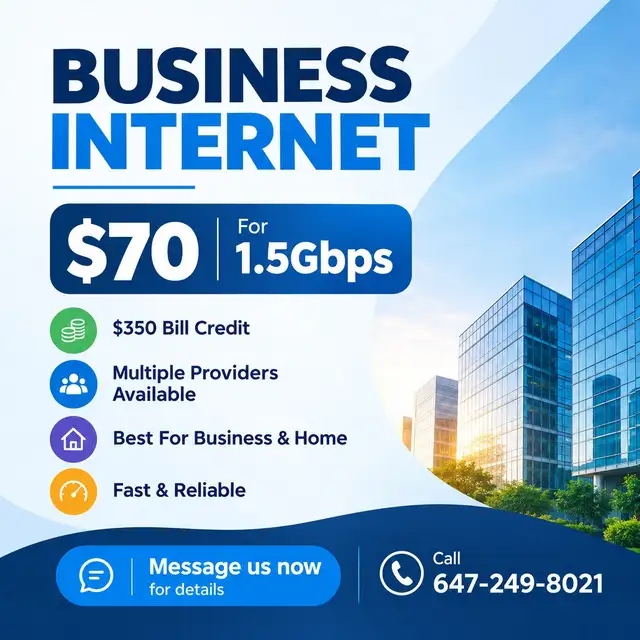 High-Speed Internet for Business