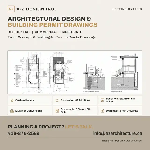 Architectural Design • Drafting • Permits