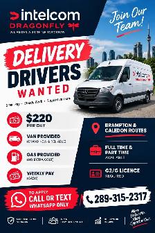 Hiring delivery drivers