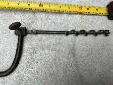 Antique 19th Century Hand Bit Brace Drill  ! - Photo 6