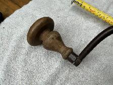 Antique 19th Century Hand Bit Brace Drill  ! - Photo 8