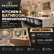 Bathroom and Kitchen Renovations, and skilled labours