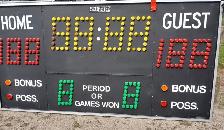 Two 4x8 ft scoreboard great for resto /led