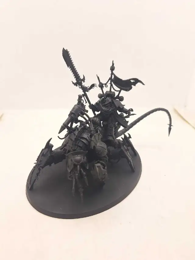 Warhammer 40k Chaos Space Marine Lord Discordant Primed Black