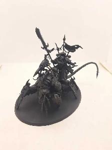 Warhammer 40k Chaos Space Marine Lord Discordant Primed Black