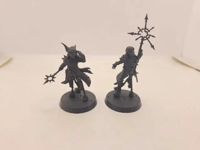 Warhammer 40k Blackstone Fortress 2 Chaos Cultists Pyskers 25$ea