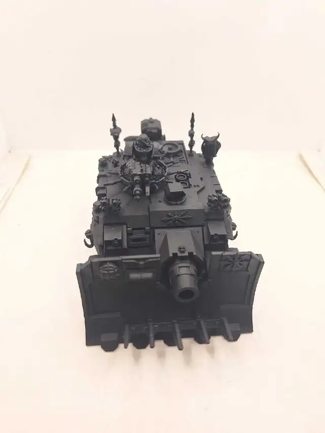 Warhammer 40k Vindicator Tank Chaos Space Marine Primed Black