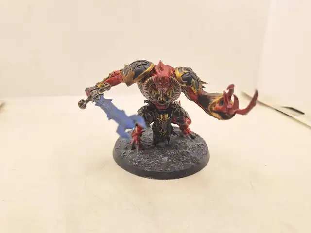 Warhammer 40k Black Legion OOP Daemon Prince No Wings Painted