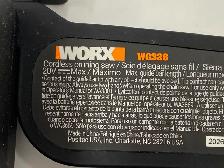 Worx Cordless Mini Chainsaw, 20V 5' Pruning Saw, WG326 - Photo 6