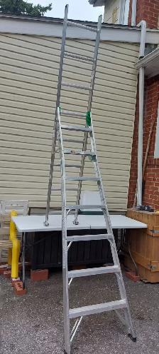 Werner 16 ft multi position ladder