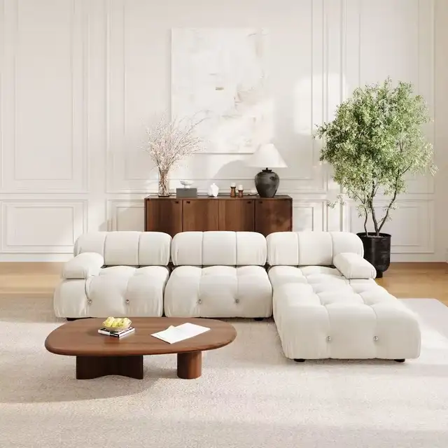 Brand New Modern Modular Cloud Sofa with Chaise Special $899