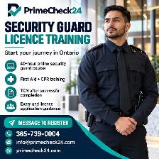 Ontario Security Guard Licence Training