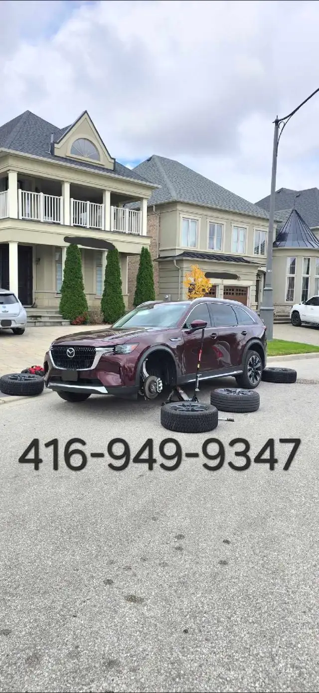 MOBILE WINTER TIRE CHANGE SERVICE