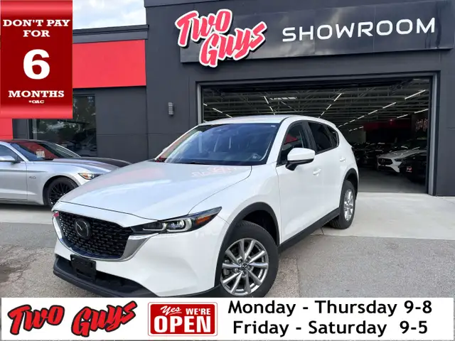 2024 Mazda CX-5 GS AWD | Htd Leather | ACC | Power Hatch |