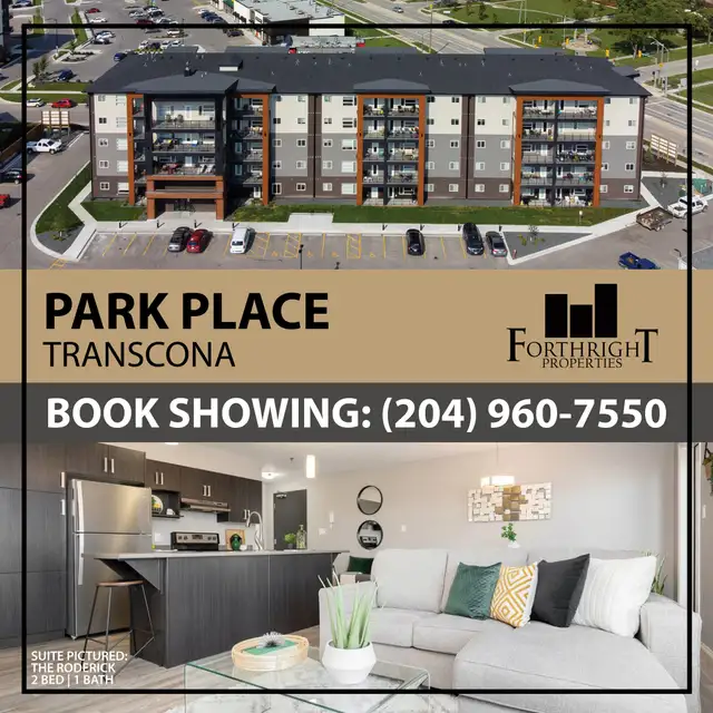 Park Place - 2 Bed - Roderick A - Winnipeg