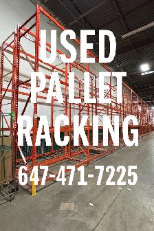 USED PALLET RACKING